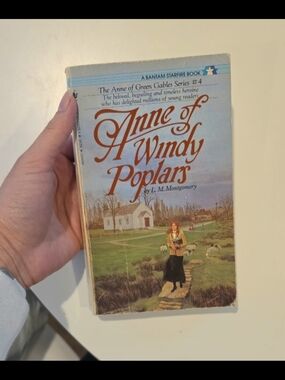 Anne of Windy Poplars Paperback - Light Blue Cover